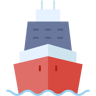 ship flat icon