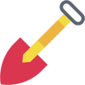 shovel flat icon
