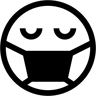 sick emoji duotone icon
