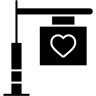 标示牌 填充 图标