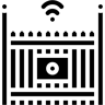 smart gate filled icon