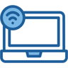 laptop two color icon