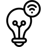 smart light line icon