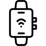 ساعة ذكية خط أيقونة