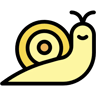 snail lineal color icon