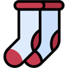 socks lineal color icon