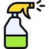 spray bottle lineal color icon