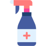 botol semprot datar ikon