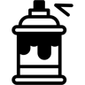 喷漆 双色调 图标