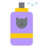 pet grooming flat icon