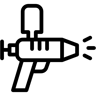 喷漆枪 线条 图标