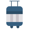 suitcase flat icon