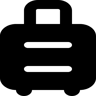 seyahat dolu simge