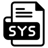 系统文件 双色调 图标