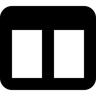 table columns filled icon