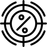 Ziel linie Icon