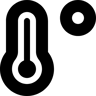 high temperature filled icon
