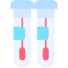covid-19 test kit flat icon