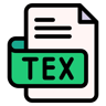 tex file lineal color icon
