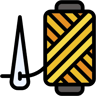 sewing lineal color icon