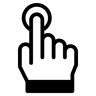 tocar dúo tono icono