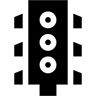 Ampel gefüllt Icon