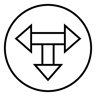 Verkehrszeichen linie Icon