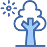 tree two color icon
