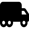 卡车 填充 图标