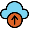 hochladen lineal farbe Icon