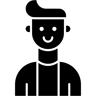 Mann gefüllt Icon