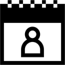 user calendar duotone icon