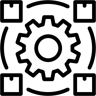 供应链 线条 图标