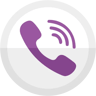 viber logosu düz simge
