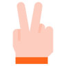 Siegeshand flach Icon