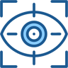 eye test two color icon