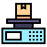 shipping lineal color icon