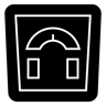weight scale filled icon