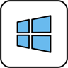 windows lineal color icon