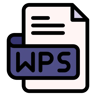 wps file lineal color icon