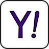 yahoo warna linear ikon