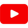 YouTube plano icono